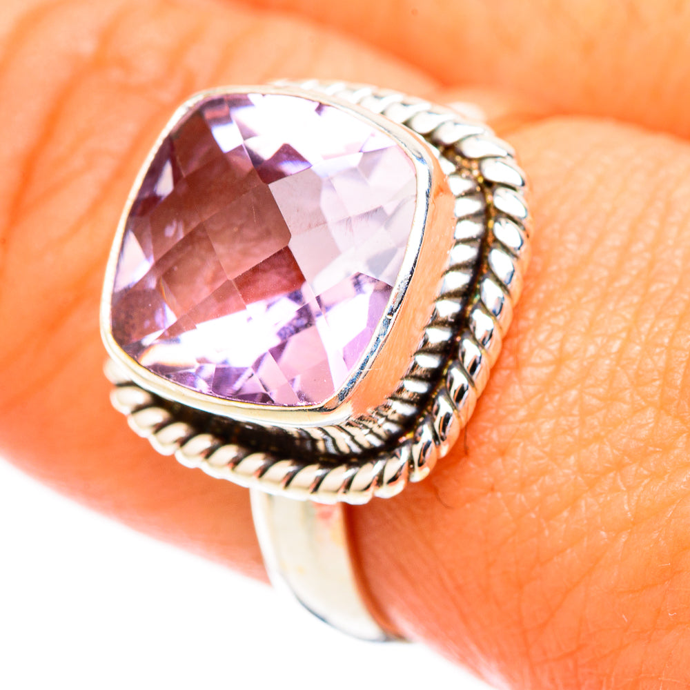 Amethyst Rings handcrafted by Anasilvercos - RING116990