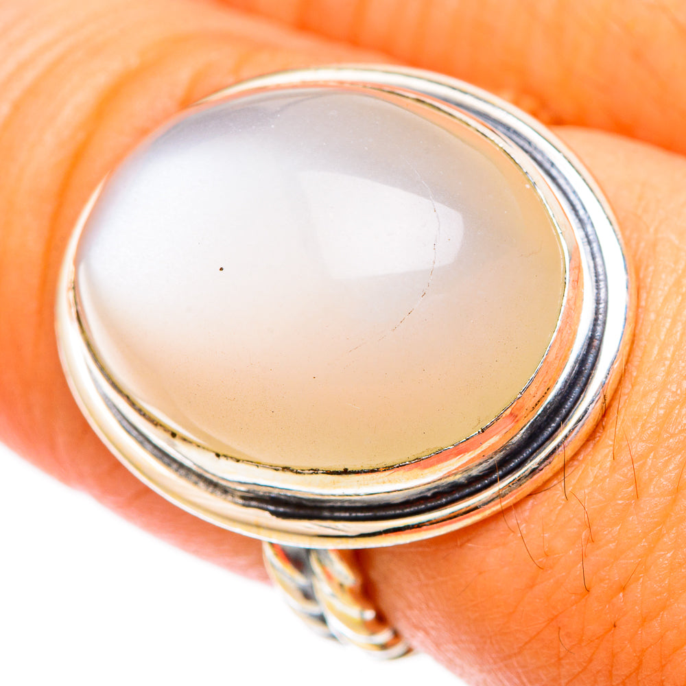 Moonstone Rings handcrafted by Anasilvercos - RING116996