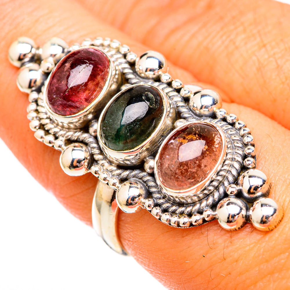 Tourmaline Rings handcrafted by Anasilvercos - RING117006