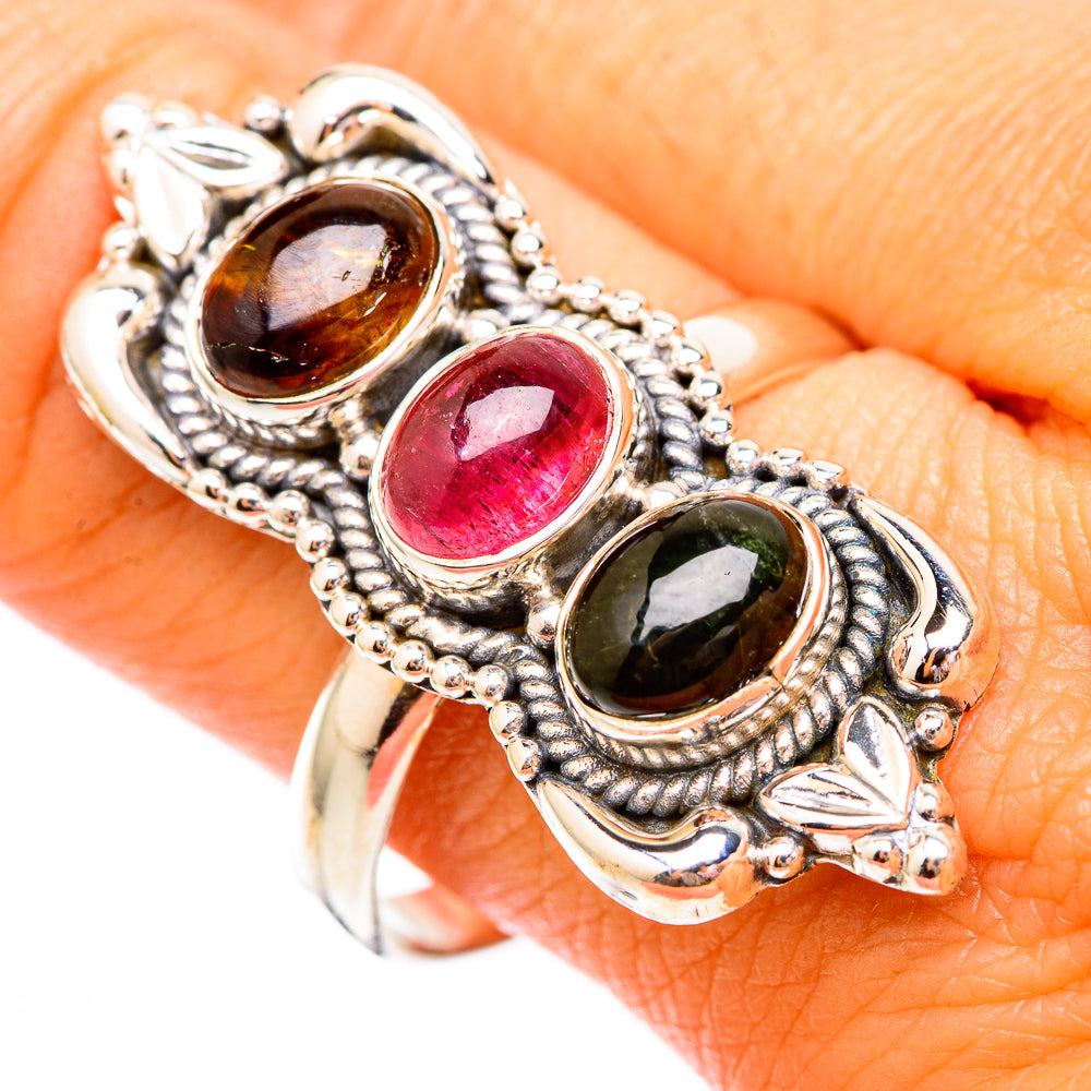 Tourmaline Rings handcrafted by Anasilvercos - RING117037