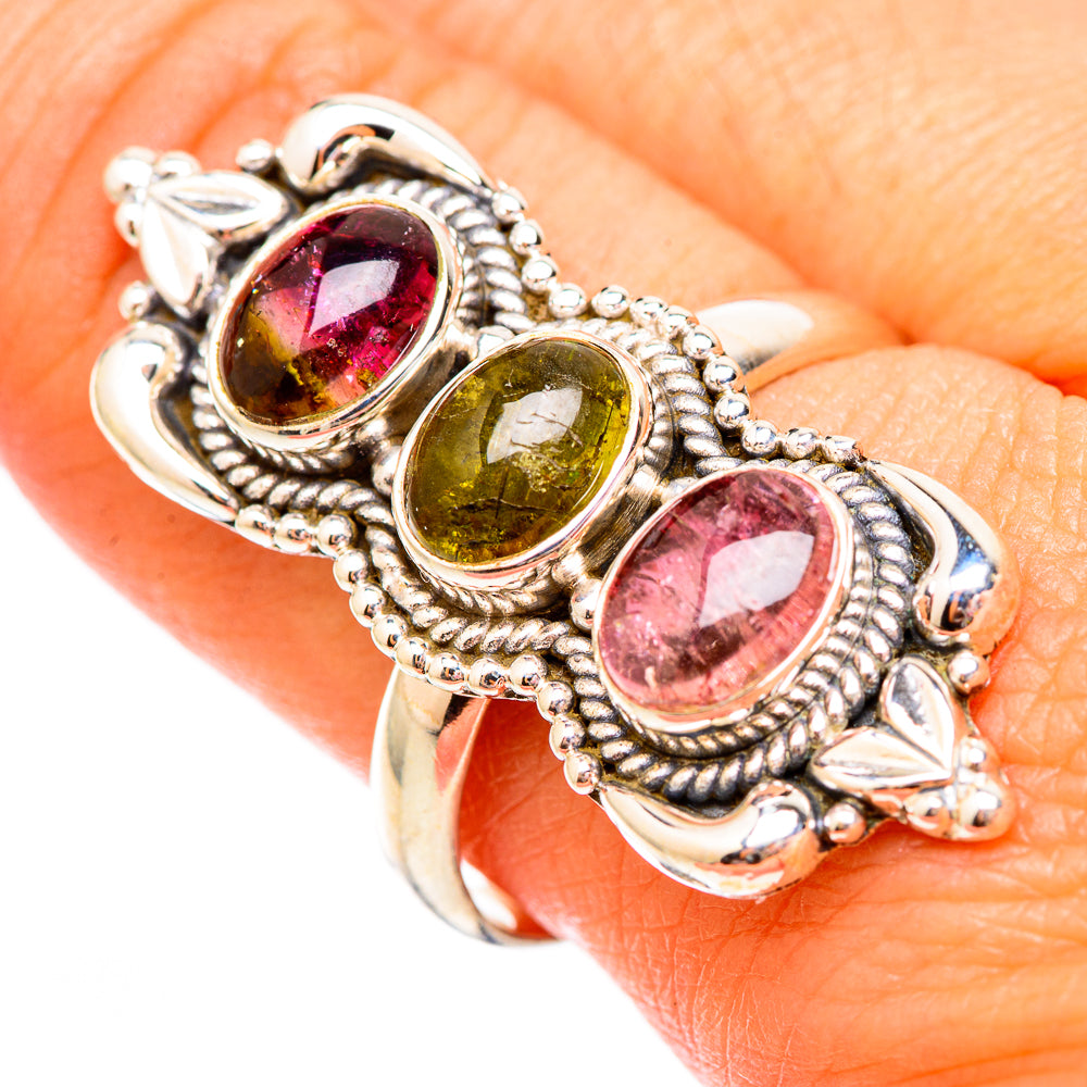 Tourmaline Rings handcrafted by Anasilvercos - RING117069
