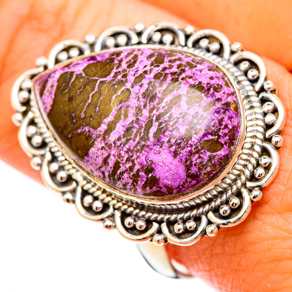 Stichtite Rings handcrafted by Anasilvercos - RING117119