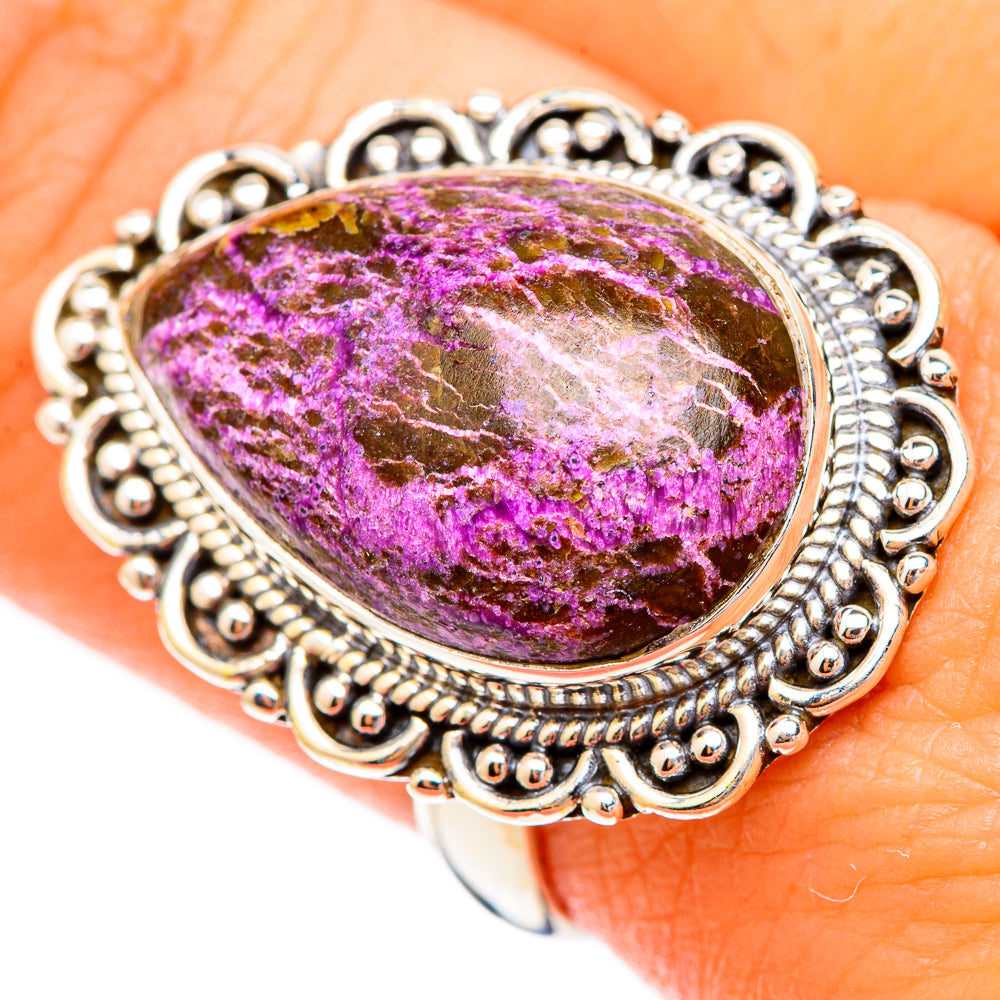 Stichtite Rings handcrafted by Anasilvercos - RING117147