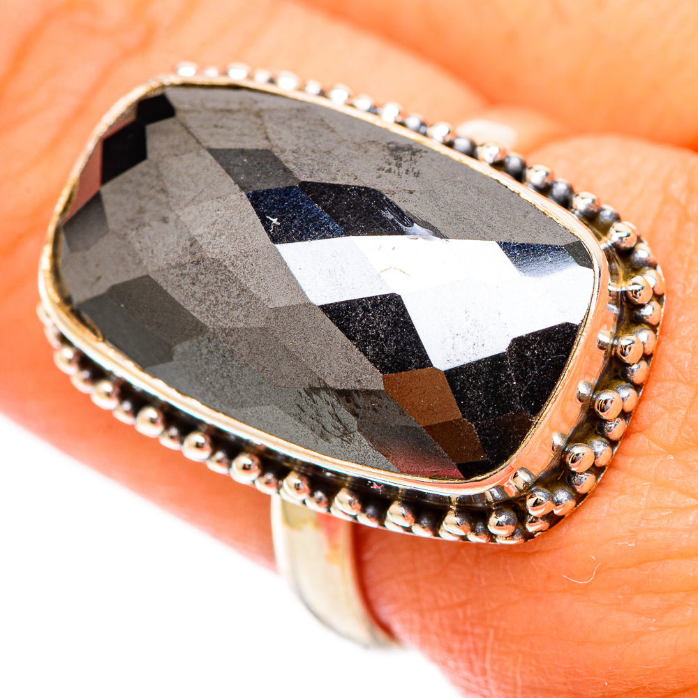 Hematite Rings handcrafted by Anasilvercos - RING117159