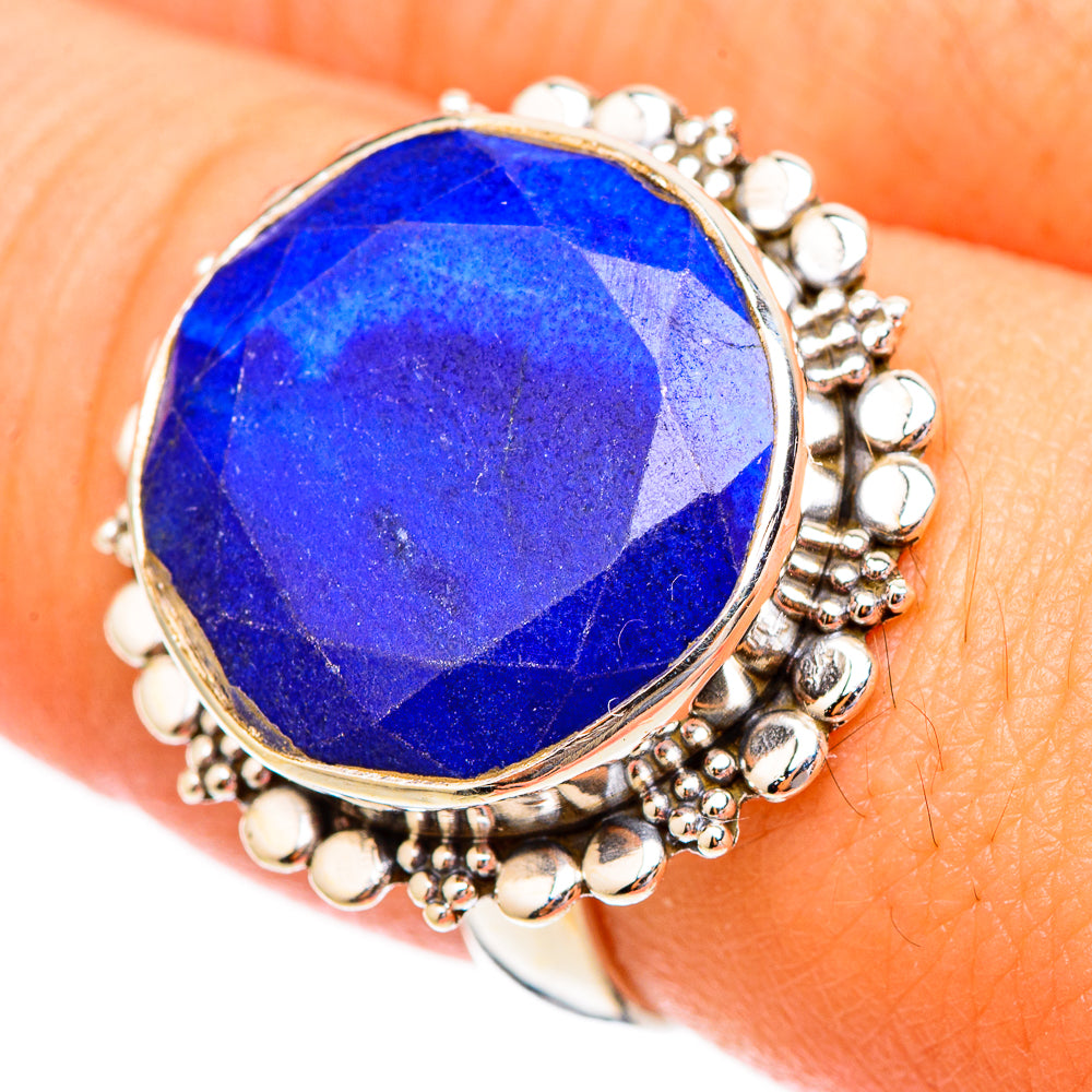 Lapis Lazuli Rings handcrafted by Anasilvercos - RING117165