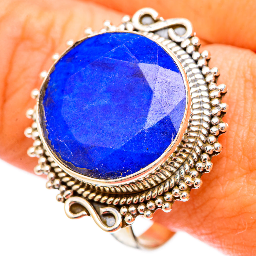 Lapis Lazuli Rings handcrafted by Anasilvercos - RING117180