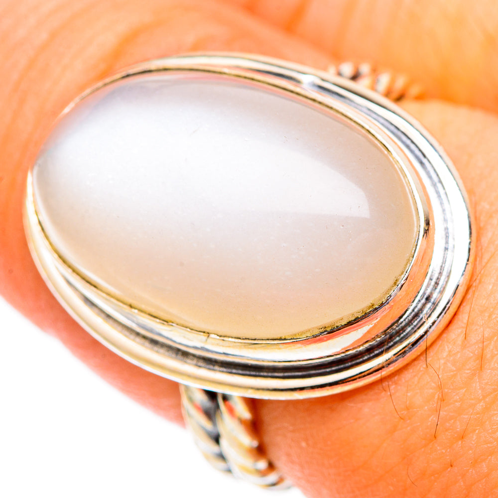 Moonstone Rings handcrafted by Anasilvercos - RING117194