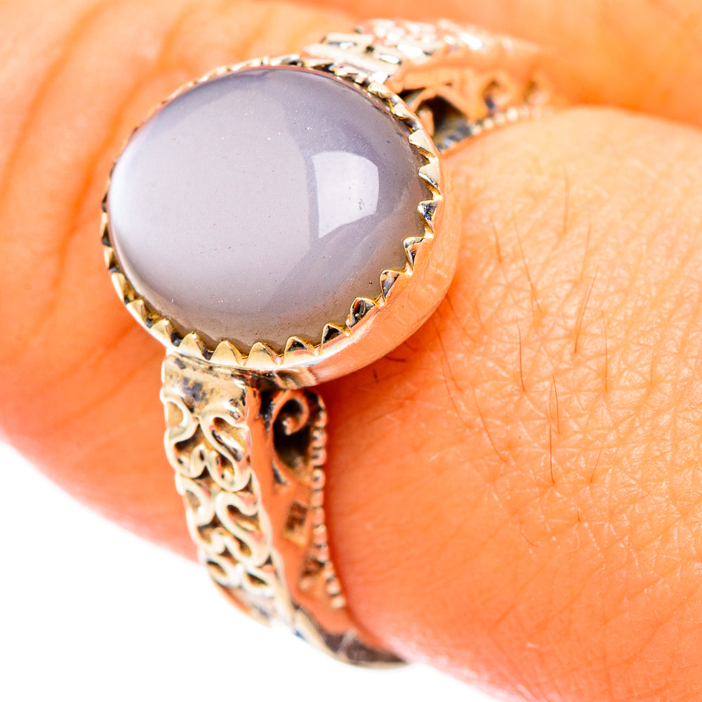 Moonstone Rings handcrafted by Anasilvercos - RING117238