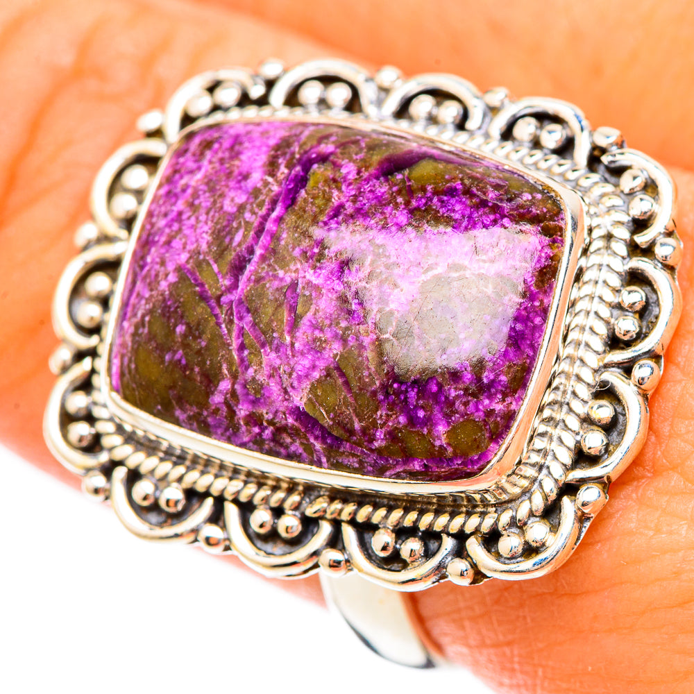 Stichtite Rings handcrafted by Anasilvercos - RING117245