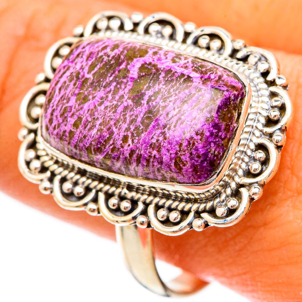 Stichtite Rings handcrafted by Anasilvercos - RING117298
