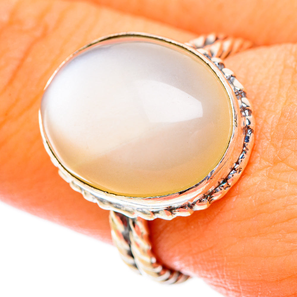 Moonstone Rings handcrafted by Anasilvercos - RING117371