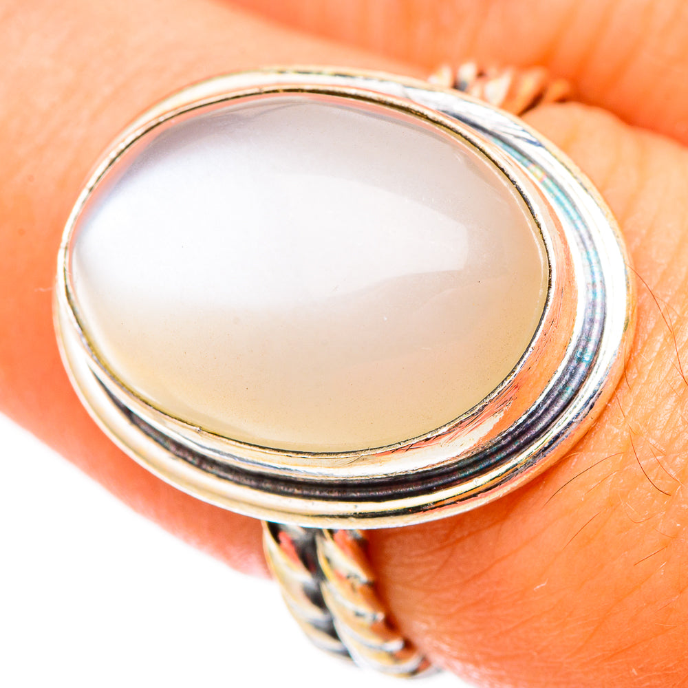 Moonstone Rings handcrafted by Anasilvercos - RING117391