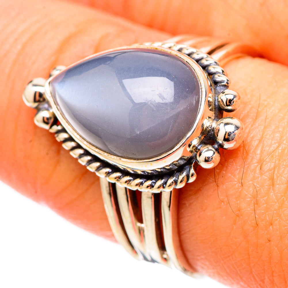 Moonstone Rings handcrafted by Anasilvercos - RING117438