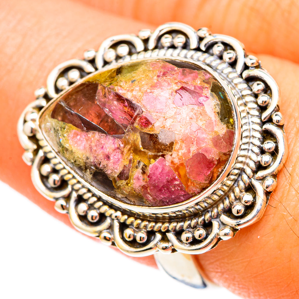 Tourmaline Rings handcrafted by Anasilvercos - RING117521