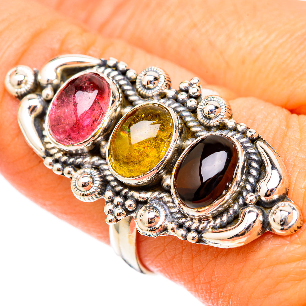 Tourmaline Rings handcrafted by Anasilvercos - RING117559