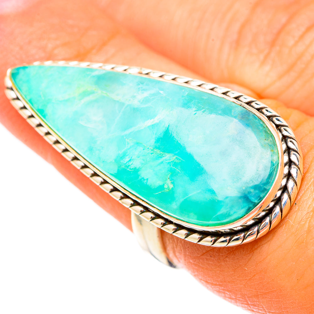 Peruvian Opal Rings handcrafted by Anasilvercos - RING117635