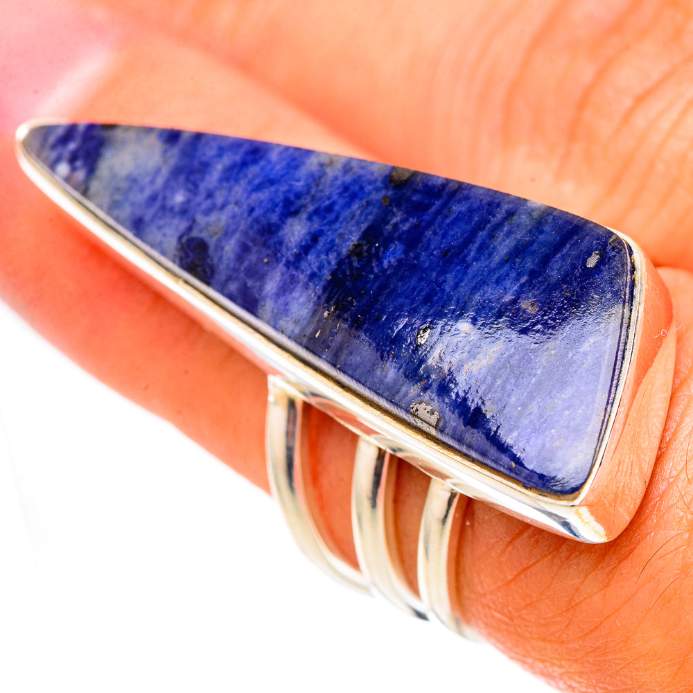 Sodalite Rings handcrafted by Anasilvercos - RING117662