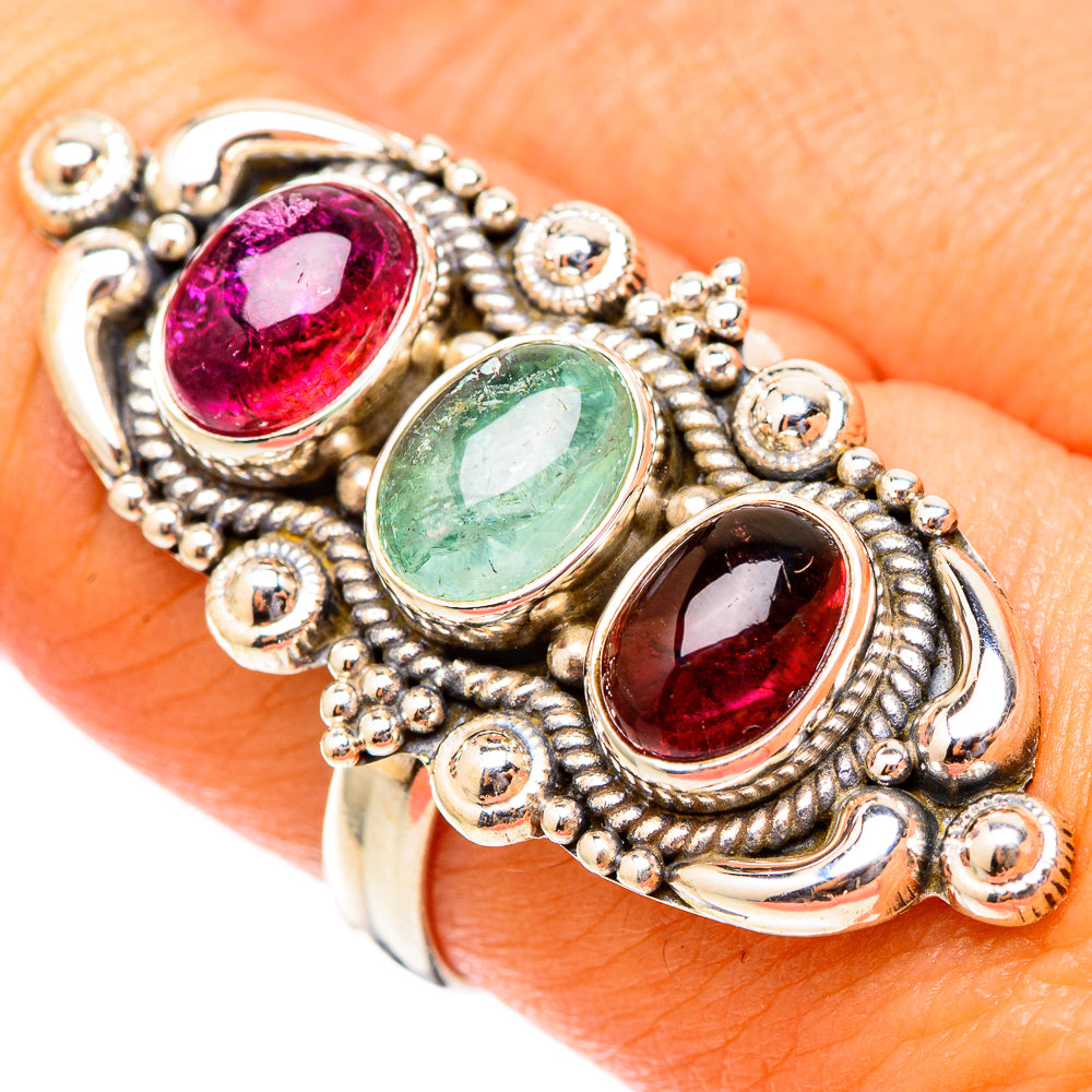 Tourmaline Rings handcrafted by Anasilvercos - RING117684