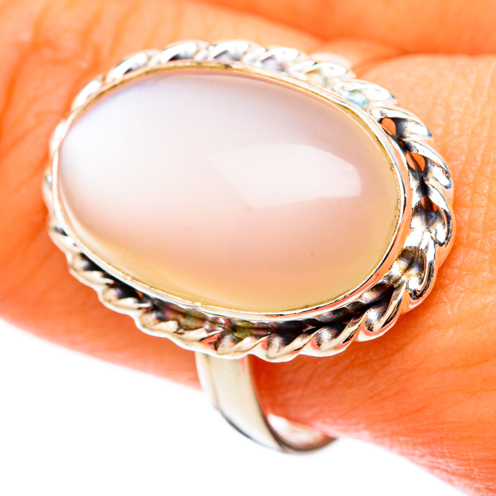 Moonstone Rings handcrafted by Anasilvercos - RING117811