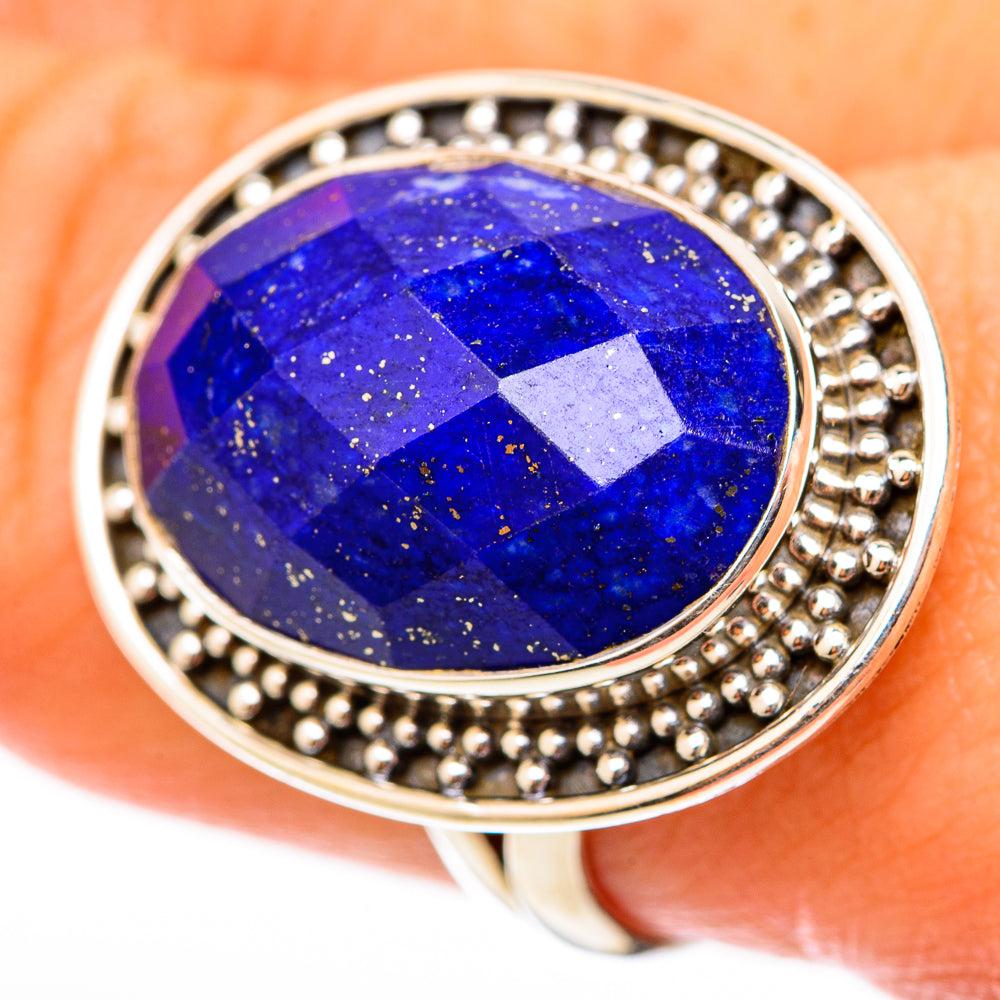 Lapis Lazuli Rings handcrafted by Anasilvercos - RING117823