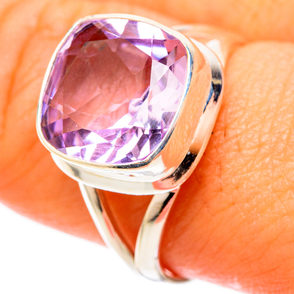 Amethyst Rings handcrafted by Anasilvercos - RING117834