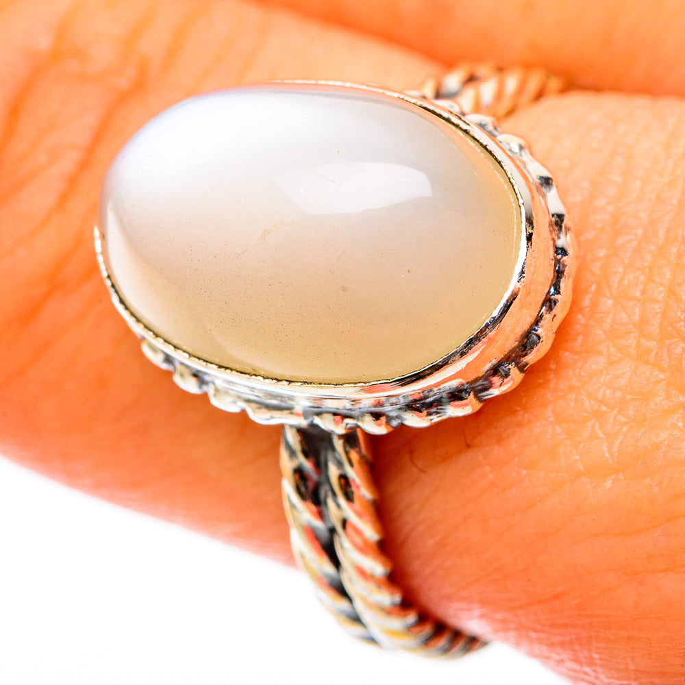 Moonstone Rings handcrafted by Anasilvercos - RING117839