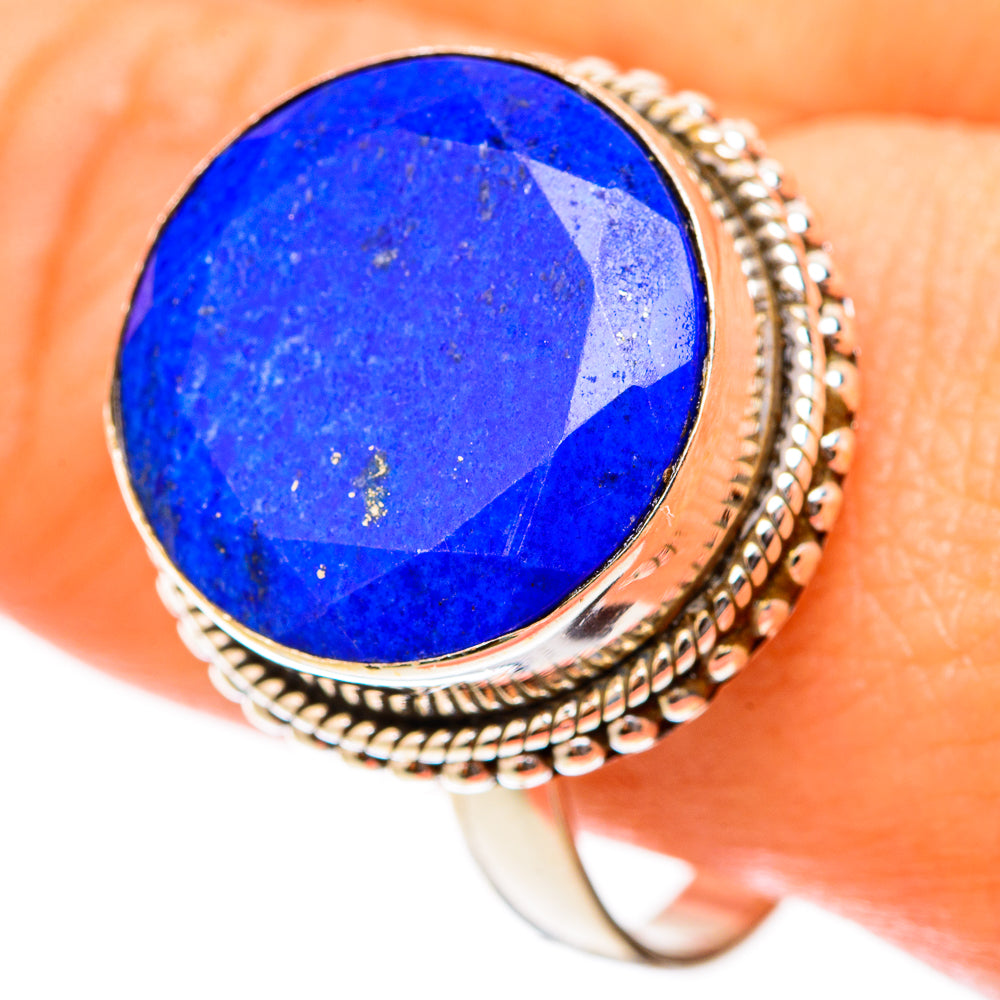 Lapis Lazuli Rings handcrafted by Anasilvercos - RING117848