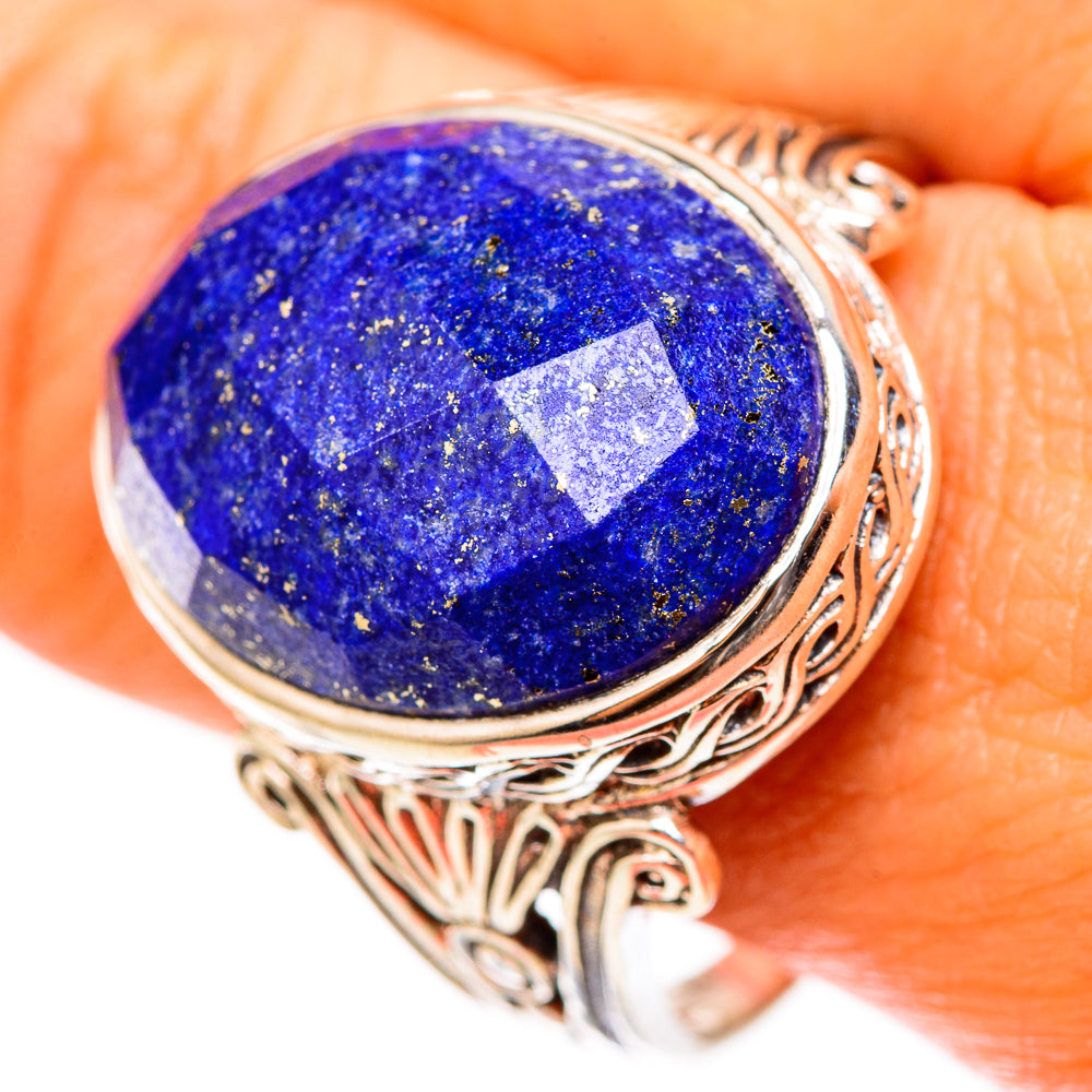 Lapis Lazuli Rings handcrafted by Anasilvercos - RING117886