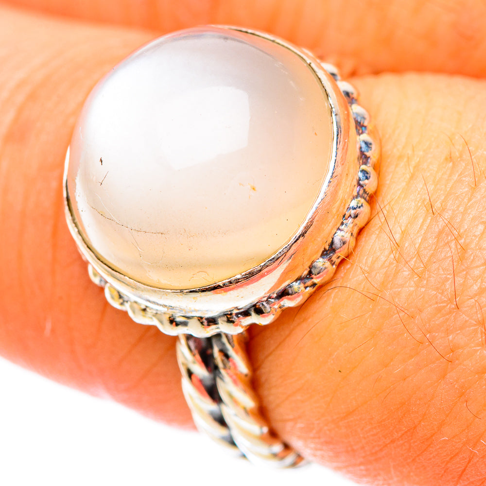 Moonstone Rings handcrafted by Anasilvercos - RING118100