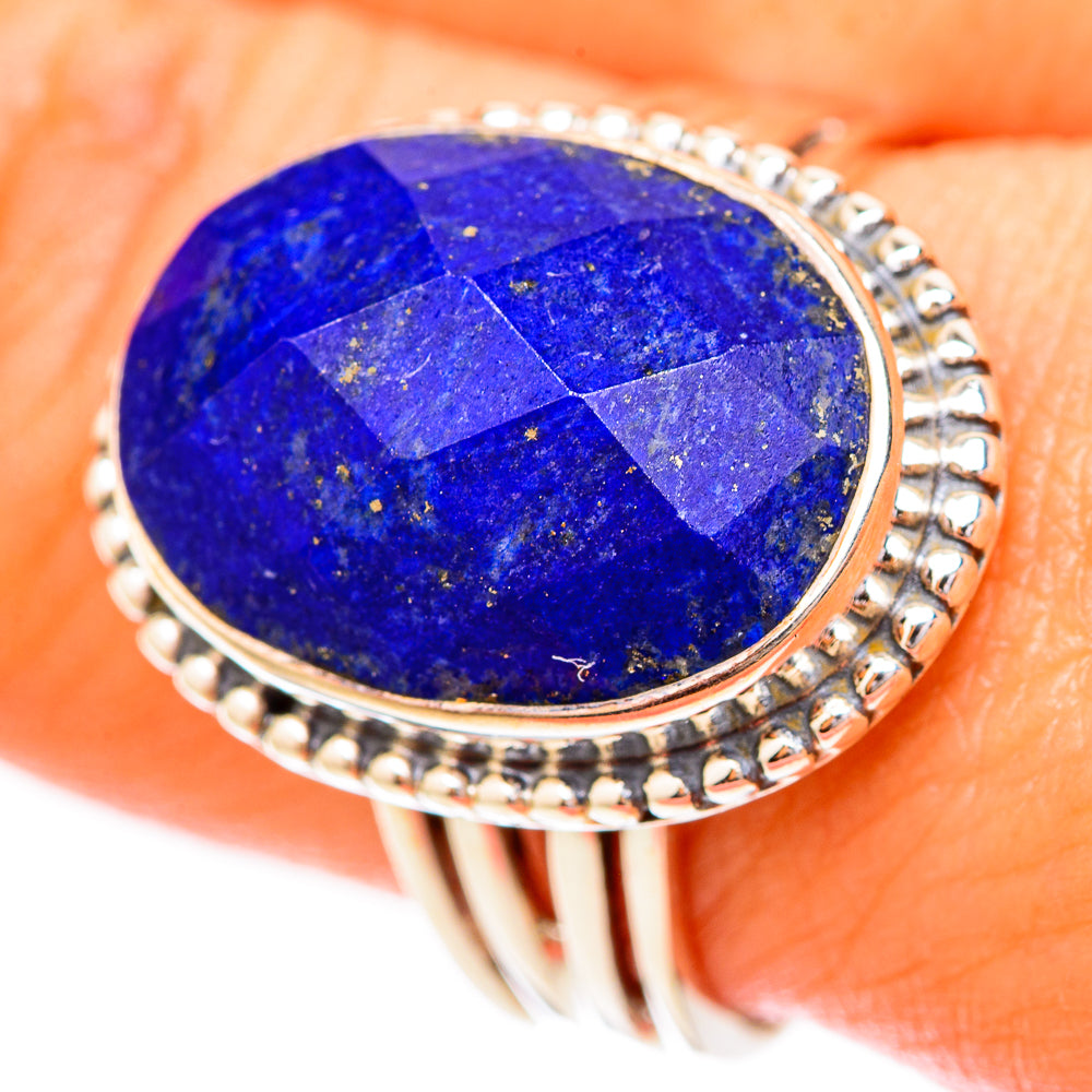 Lapis Lazuli Rings handcrafted by Anasilvercos - RING118107