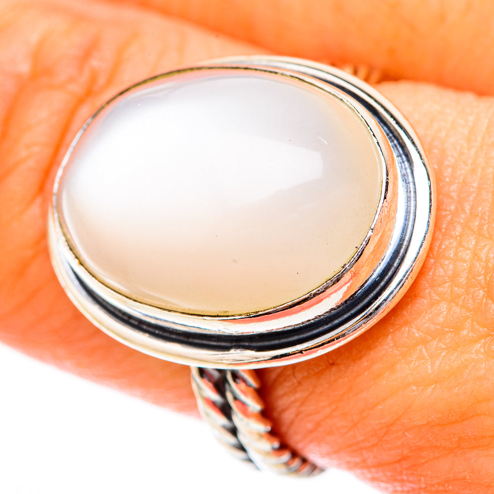 Moonstone Rings handcrafted by Anasilvercos - RING118129