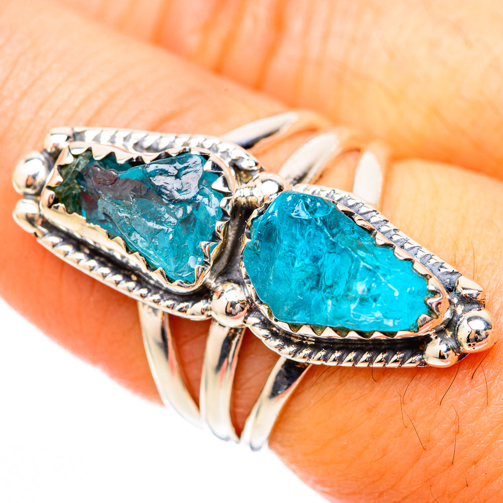 Apatite Rings handcrafted by Anasilvercos - RING118136