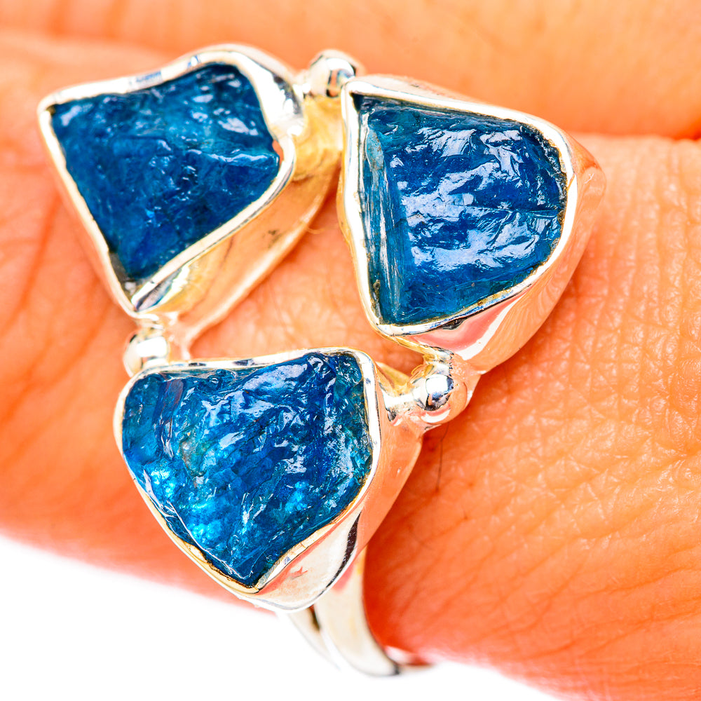 Apatite Rings handcrafted by Anasilvercos - RING118161