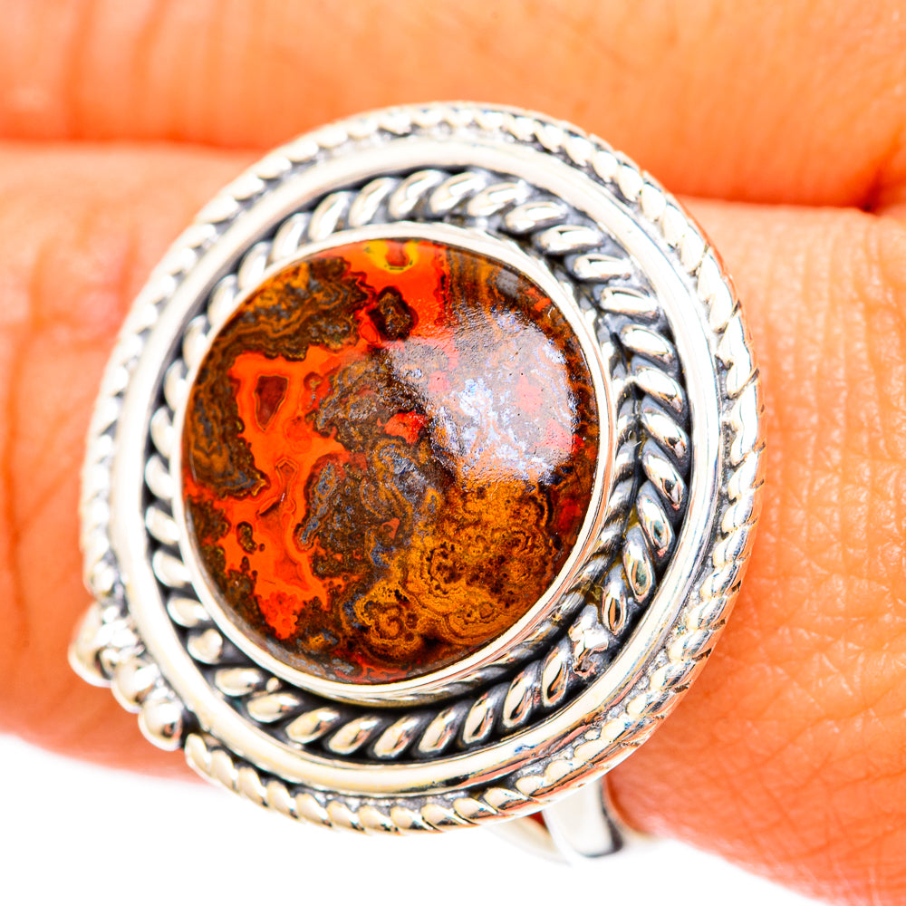 Moroccan Agate Rings handcrafted by Anasilvercos - RING118191