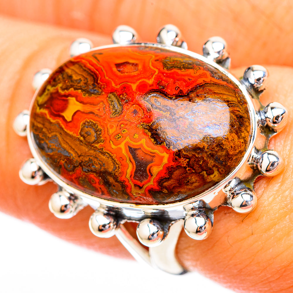 Moroccan Agate Rings handcrafted by Anasilvercos - RING118192