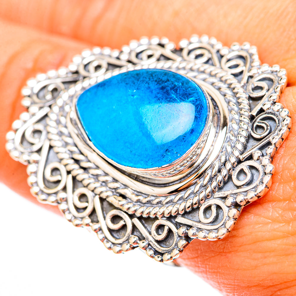 Apatite Rings handcrafted by Anasilvercos - RING118202