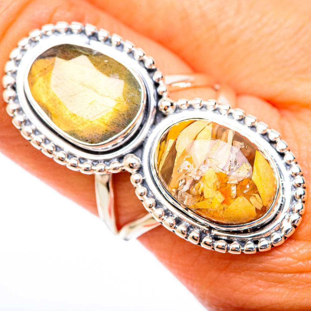 Brecciated Mookaite Rings handcrafted by Anasilvercos - RING118216