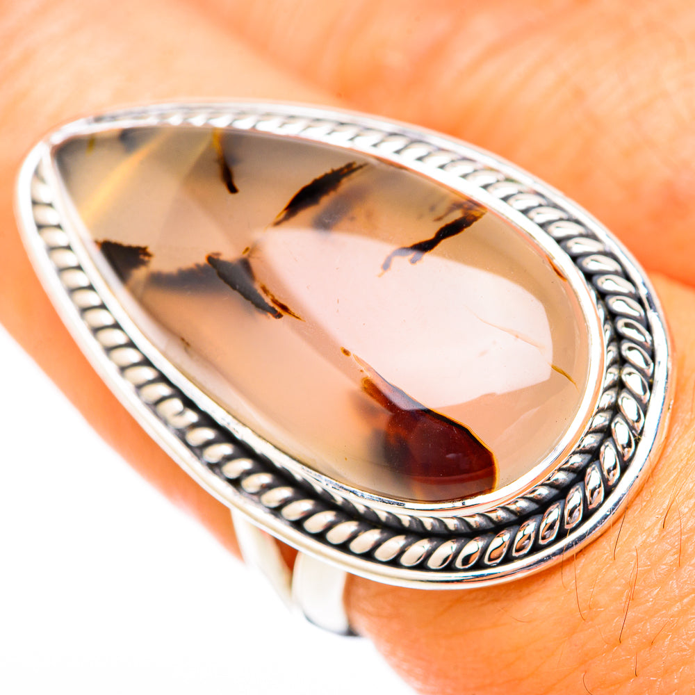 Montana Agate Rings handcrafted by Anasilvercos - RING118225