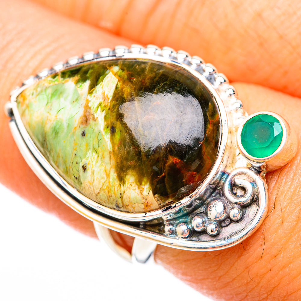 Rainforest Opal Rings handcrafted by Anasilvercos - RING118245