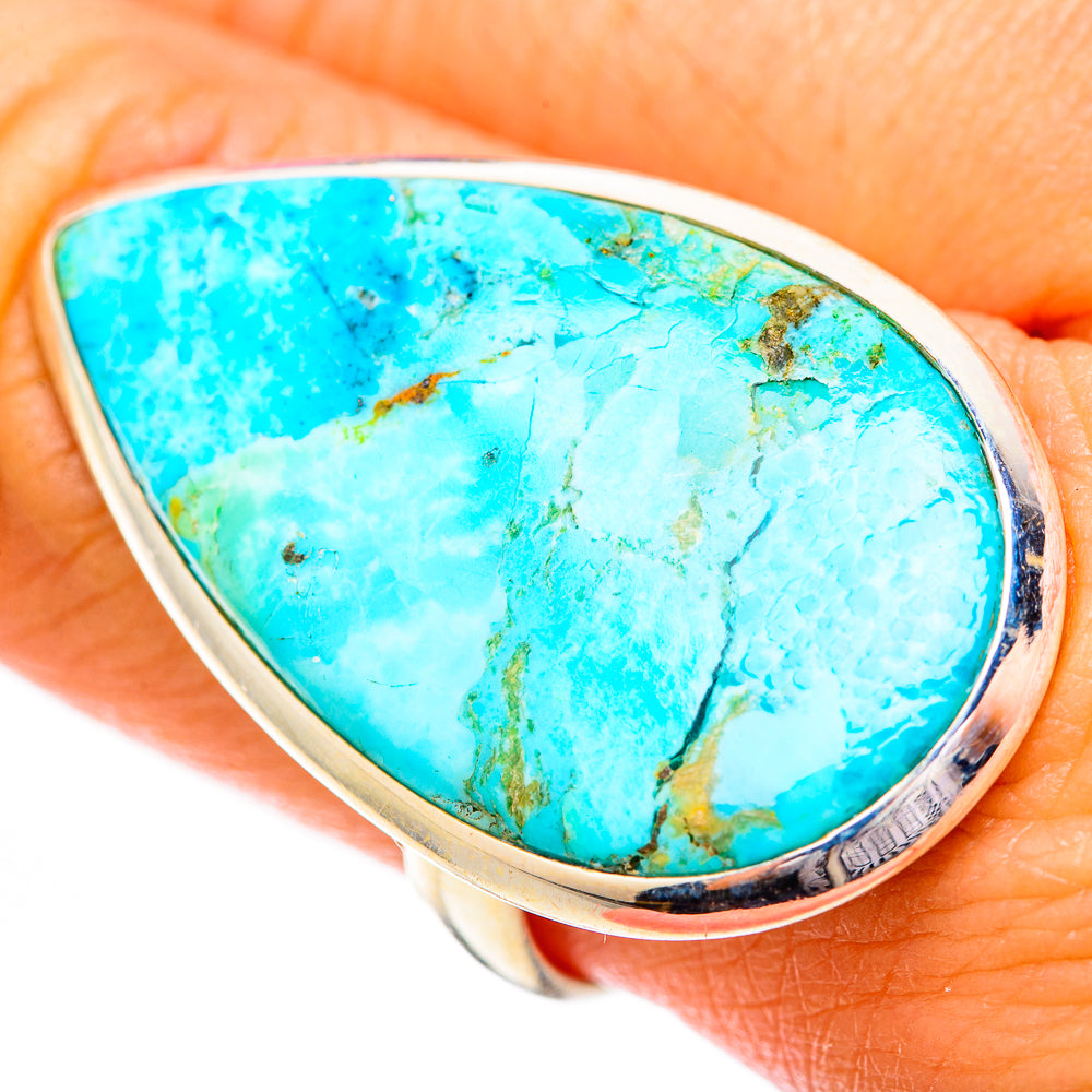 Chrysocolla Rings handcrafted by Anasilvercos - RING118274