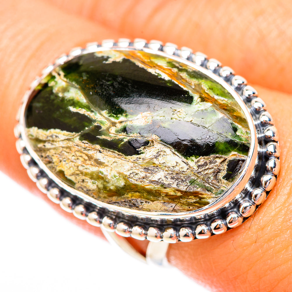 Rainforest Opal Rings handcrafted by Anasilvercos - RING118278