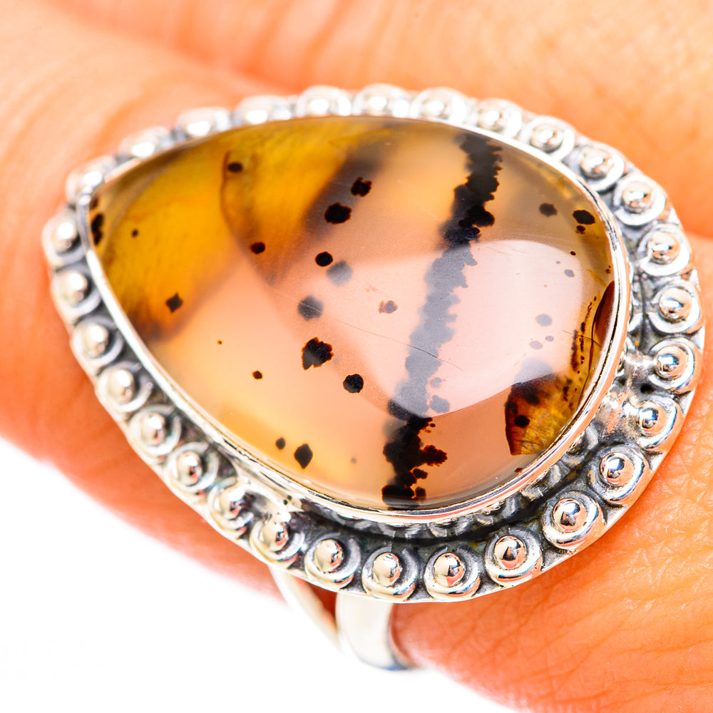 Montana Agate Rings handcrafted by Anasilvercos - RING118284