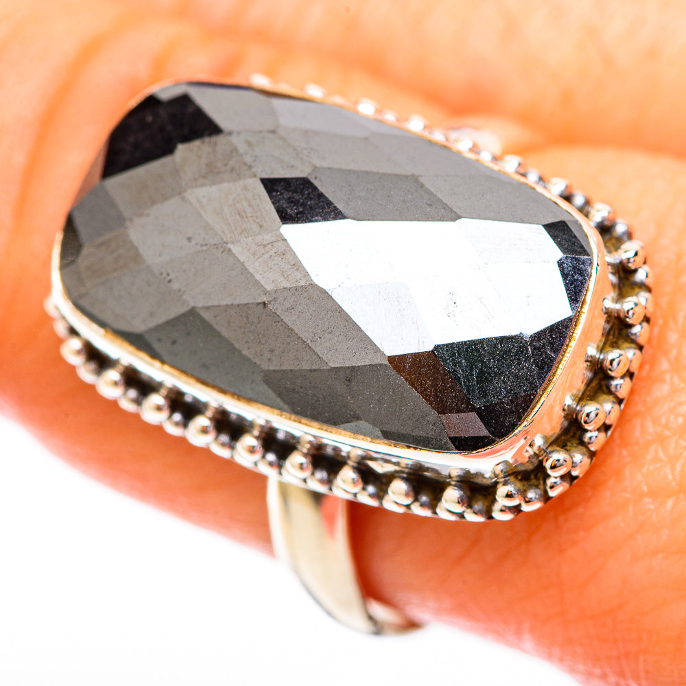 Hematite Rings handcrafted by Anasilvercos - RING118305