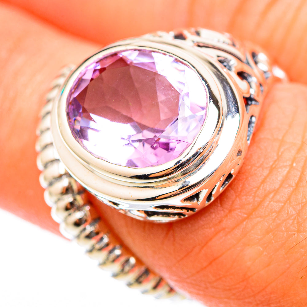 Amethyst Rings handcrafted by Anasilvercos - RING118320