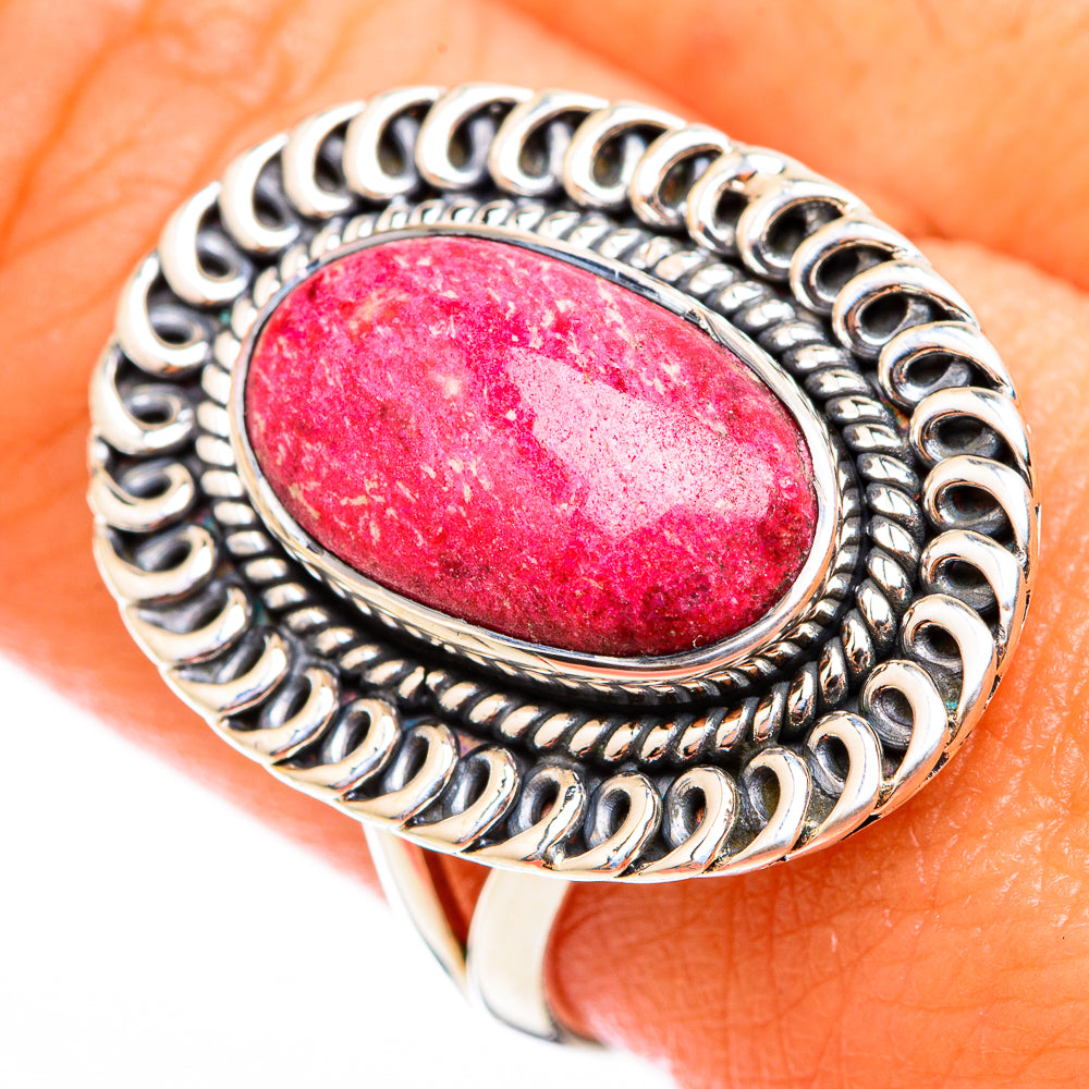 Thulite Rings handcrafted by Anasilvercos - RING118343