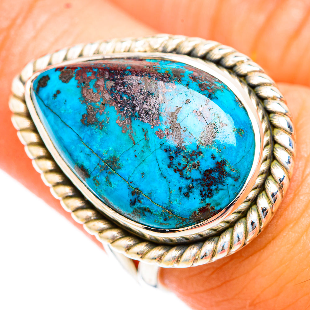 Shattuckite Rings handcrafted by Anasilvercos - RING118359