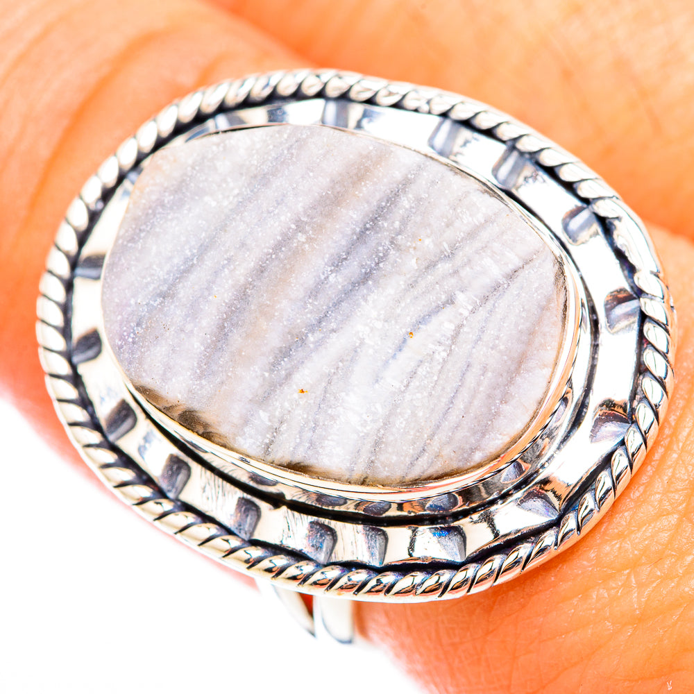 Desert Druzy Rings handcrafted by Anasilvercos - RING118373