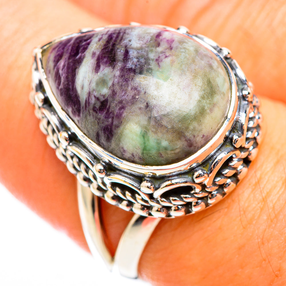 Lepidolite Rings handcrafted by Anasilvercos - RING118394