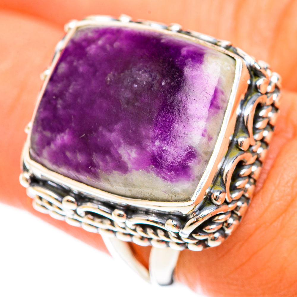 Lepidolite Rings handcrafted by Anasilvercos - RING118406