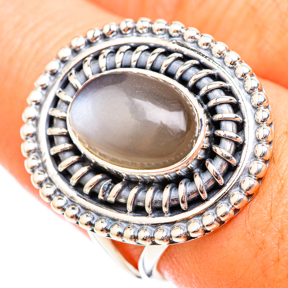 Moonstone Rings handcrafted by Anasilvercos - RING118409